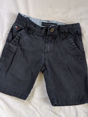 Tommy Hilfiger Boy's Dark Navy Shorts With Adjustable Waist
